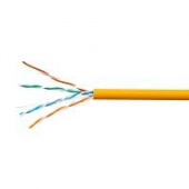 Кабель SkyNet Premium UTP-LSZH 4x2x051 низкое дымовыделение нулевое содержание галогенов медный FLUKE TEST кат.5e однож. 100 м box оранжевый от магазина РЭССИ