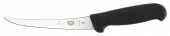 Нож кухонный Victorinox Fibrox (5.6413.12) стальной обвалочный лезв.120мм прямая заточка черный от магазина РЭССИ