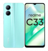 Смартфон Realme C33 64Gb 4Gb синий моноблок 3G 4G 6.5" 1600x720 Android 12 50Mpix 802.11 a/b/g/n/ac NFC GPS GSM900/1800 GSM1900 TouchSc от магазина РЭССИ