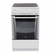 Плита Электрическая De Luxe 506004.03эс белый стеклокерамика от магазина РЭССИ