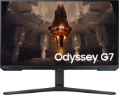 Монитор Samsung 28" Odyssey G7 S28BG700EI черный IPS LED 16:9 HDMI M/M полуматовая HAS Piv 300cd 178гр/178гр 3840x2160 144Hz FreeSync Premium Pro DP 4K USB 7кг от магазина РЭССИ