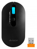 Мышь A4Tech Fstyler FG20 синий/черный оптическая (2000dpi) беспроводная USB для ноутбука (4but) от магазина РЭССИ