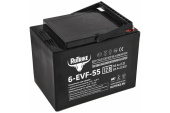 Тяговый гелевый аккумулятор RUTRIKE 6-EVF-55 12V55A/H C3 021946 от магазина РЭССИ
