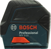 Нивелир лазерн. Bosch GCL 2-15 + RM1 + BM3 clip 2кл.лаз. 650нм цв.луч. красный (0601066E02) от магазина РЭССИ