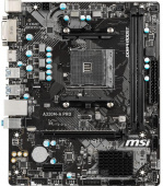 Материнская плата MSI A320M-A PRO Soc-AM4 AMD A320 2xDDR4 mATX AC`97 8ch(7.1) GbLAN RAID+DVI+HDMI от магазина РЭССИ