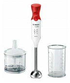 Блендер погружной Bosch ErgoMixx MSM64120 450Вт белый/красный от магазина РЭССИ