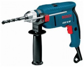 Дрель ударная Bosch GSB 16 RE Professional 750Вт патрон:быстрозажимной реверс (кейс в комплекте) (060114E500) от магазина РЭССИ