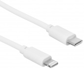 Кабель SunWind USB Type-C (m)-Lightning (m) 1м белый блистер от магазина РЭССИ