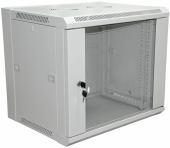 Шкаф коммутационный Rexant Pro (04-2202) настенный 12U 600x450мм пер.дв.стекл без задн.дв. 90кг серый 24кг 220град. 635мм IP20 сталь от магазина РЭССИ