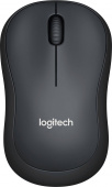Мышь Logitech Silent M220 черный/серый оптическая (1000dpi) беспроводная USB (2but) от магазина РЭССИ