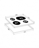Варочная поверхность Lex EVH 642 BL черный от магазина РЭССИ