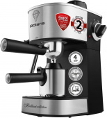 Кофеварка рожковая Polaris PCM 4011 800Вт нержавеющая сталь от магазина РЭССИ