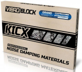 Виброизоляция Kicx Vibroblock Grand (компл.:11шт) 540x370x4.1мм от магазина РЭССИ