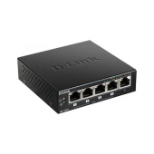 Коммутатор D-Link DGS-1005P DGS-1005P/B3A 5x1Гбит/с 60W неуправляемый от магазина РЭССИ