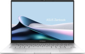 Ноутбук Asus Zenbook 14 OLED UX3405MA-QD993 Core Ultra 9 185H 16Gb SSD512Gb Intel Arc 14" OLED FHD+ (1920x1200) noOS silver WiFi BT Cam Bag (90NB11R2-M01SV0) от магазина РЭССИ