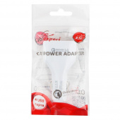 Адаптер питания Cablexpert MP3A-UC-CAR18 12V->5V 4-USB поддержка quick charge 3.0 от магазина РЭССИ