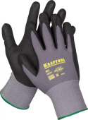 Нейлоновые перчатки KRAFTOOL Expert р. XL вспененное нитриловое покрытие 11285-XL от магазина РЭССИ