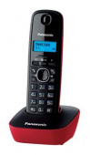 Р/Телефон Dect Panasonic KX-TG1611RUR красный/черный АОН от магазина РЭССИ