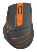 Мышь A4Tech Fstyler FG30S серый/оранжевый оптическая (2000dpi) silent беспроводная USB (6but) от магазина РЭССИ