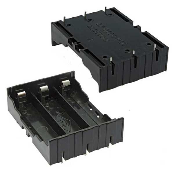 Battery Holder for Li-ion 3X18650 от магазина РЭССИ