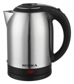 Чайник электрический Supra KES-2001 2л. 1500Вт серебристый/черный (корпус: металл) от магазина РЭССИ