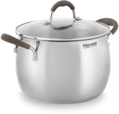Кастрюля Rondell Konzept RDS-1230 6л. d=22см (с крышкой) стальной от магазина РЭССИ