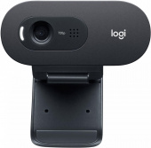 Камера Web Logitech WebCam C505e черный 1.2Mpix (1280x720) USB2.0 с микрофоном для ноутбука от магазина РЭССИ