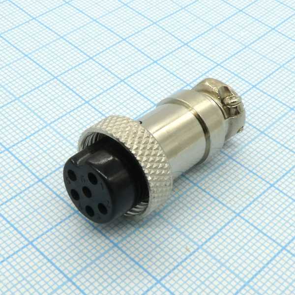 Разъем PH-6FC розетка на кабель от магазина РЭССИ