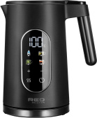 Чайник электрический Red Solution AM108D 1.7л. 2000Вт черный корпус: металл/пластик от магазина РЭССИ