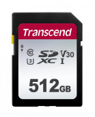 Флеш карта SDXC 512Gb Class10 Transcend TS512GSDC300S w/o adapter от магазина РЭССИ
