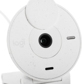 Камера Web Logitech HD Webcam Brio 300 белый 2Mpix (1920x1080) USB Type-C с микрофоном (960-001442) от магазина РЭССИ