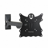 Кронштейн для телевизора Kromax Casper-203 черный 20"-43" макс.30кг настенный поворот и наклон от магазина РЭССИ