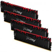 Память DDR4 4x16Gb 3600MHz Kingston KF436C16RB1AK4/64 Fury Renegade RGB RTL Gaming PC4-28800 CL16 DIMM 288-pin 1.35В dual rank с радиатором Ret от магазина РЭССИ