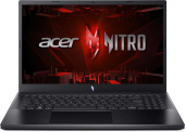 Ноутбук Acer Nitro V 15 ANV15-51-51AT Core i5 13420H 16Gb SSD512Gb NVIDIA GeForce RTX 2050 4Gb 15.6" IPS FHD (1920x1080) noOS black WiFi BT Cam (NH.QNACD.009) от магазина РЭССИ