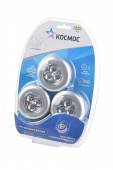 Светильник КОСМОС KOC3020LED мини-светлячок 3LED, серебристый комплект 3 шт BL от магазина РЭССИ