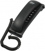 Телефон проводной Ritmix RT-007 черный от магазина РЭССИ