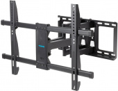 Кронштейн для телевизора Kromax GALACTIC-57 черный 32"-75" макс.60кг настенный поворотно-выдвижной и наклонный от магазина РЭССИ