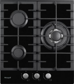 Газовая варочная поверхность Weissgauff HGG 451 BFh черный от магазина РЭССИ