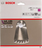 Диск пильный Bosch 2608640503 d=160мм d(посад.)=20мм (циркулярные пилы) (упак.:1шт) от магазина РЭССИ