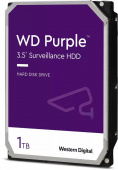 Жесткий диск WD SATA-III 1TB WD11PURZ Surveillance Purple (5400rpm) 64Mb 3.5" от магазина РЭССИ