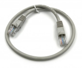 Патч-корд Buro UTP 4 пары cat5E CCA molded 0.5м серый RJ-45 (m)-RJ-45 (m) от магазина РЭССИ