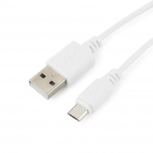 Кабель USB 2.0 Cablexpert CC-mUSB2-AMBM-6W AM/microBM 5P 1.8м белый пакет от магазина РЭССИ