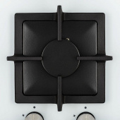 Газовая варочная поверхность Krona CALORE 30 белый от магазина РЭССИ