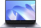 Ноутбук Huawei MateBook 14 KLVL-W76W Ryzen 7 5700U 16Gb SSD512Gb Intel UHD Graphics 14" IPS FHD (1920x1080) Windows 10 Home grey space WiFi BT Cam (53013PBV) от магазина РЭССИ