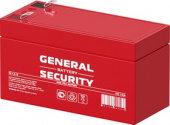 Аккумулятор свинцовый GS1.2-12 GENERAL SECURITY от магазина РЭССИ