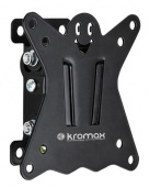 Кронштейн для телевизора Kromax CASPER-101 черный 10"-32" макс.25кг настенный наклон от магазина РЭССИ