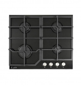 Газовая варочная поверхность Lex GVG 642 BL черный от магазина РЭССИ