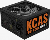 Блок питания Aerocool ATX 850W KCAS PLUS GOLD 850W ARGB 80+ gold 24+2x(4+4) pin APFC 120mm fan color LED 8xSATA RTL от магазина РЭССИ