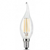 Лампа светодиодная Gauss Filament 7Вт цок.:E14 свеча 220B 2700K св.свеч.бел.теп. CF35 (упак.:1шт) (104801107) от магазина РЭССИ