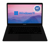 Ноутбук Digma EVE 14 C414 Celeron N4000 4Gb eMMC128Gb Intel UHD Graphics 600 14" IPS FHD (1920x1080) Windows 11 Home Single Language 64 black WiFi BT Cam 5000mAh (NCN144BXW03) от магазина РЭССИ